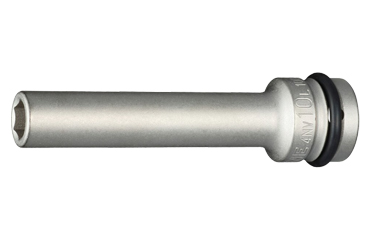 TONE インパクトレンチ用超ロングソケット(4NV-L100)(6角・差込角12.7)